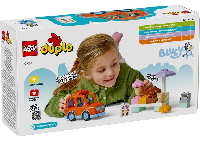 LEGO® Blu Ausflug Zur Eisdiele Mit Bluey