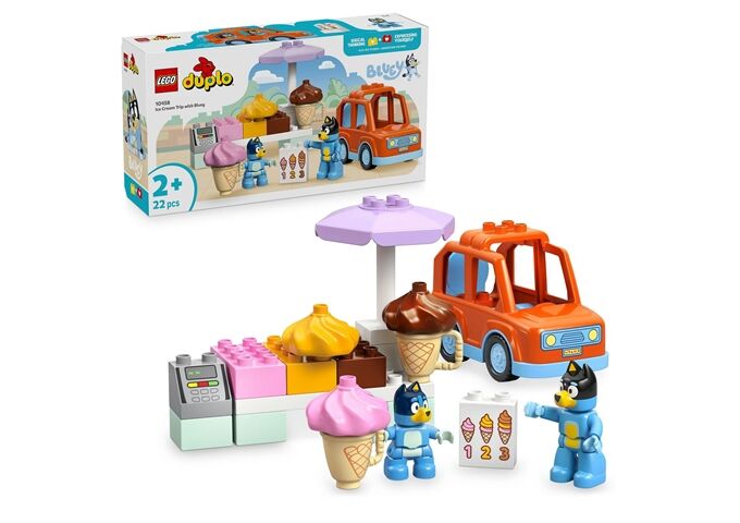 LEGO® Blu Ausflug Zur Eisdiele Mit Bluey