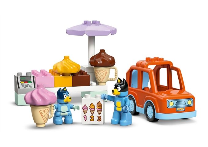 LEGO® Blu Ausflug Zur Eisdiele Mit Bluey