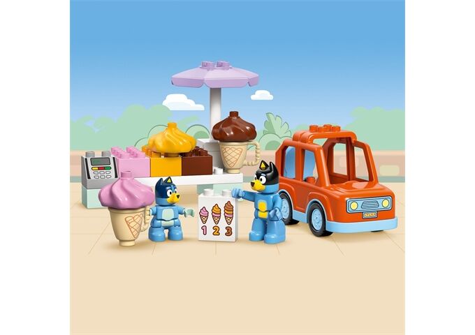 LEGO® Blu Ausflug Zur Eisdiele Mit Bluey