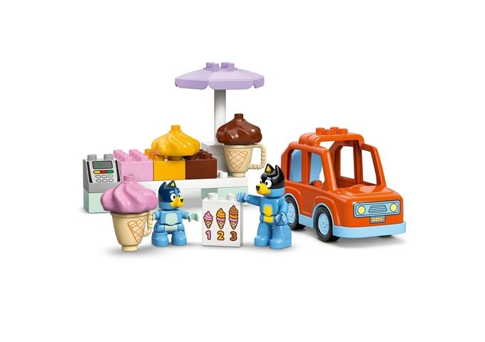 LEGO® Blu Ausflug Zur Eisdiele Mit Bluey