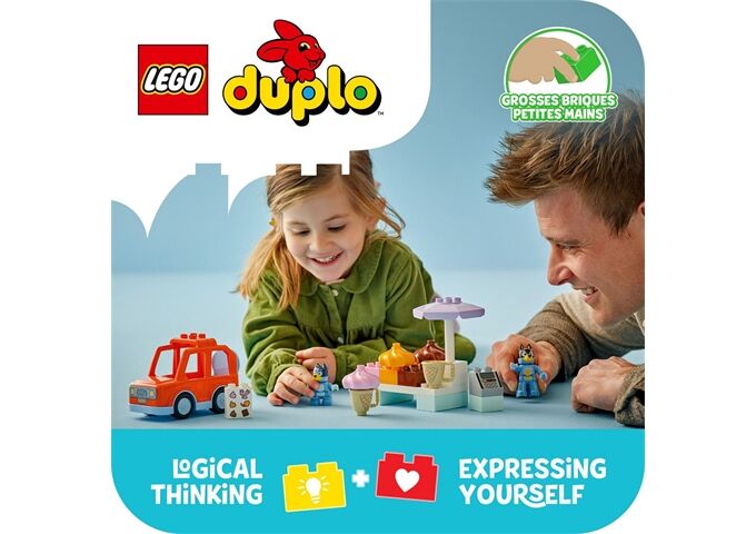 LEGO® Blu Ausflug Zur Eisdiele Mit Bluey