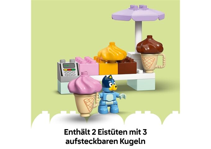 LEGO® Blu Ausflug Zur Eisdiele Mit Bluey