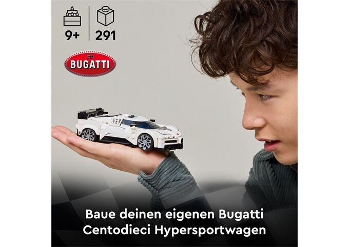 LEGO® Speed Bugatti Centodieci Hypersportwagen