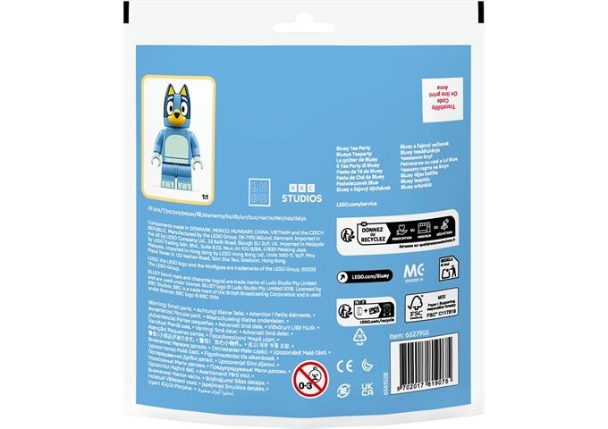 LEGO® BLU Berry 4plus Berry Blueys Teepar