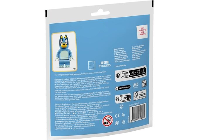 LEGO® BLU Berry 4plus Berry Blueys Teepar