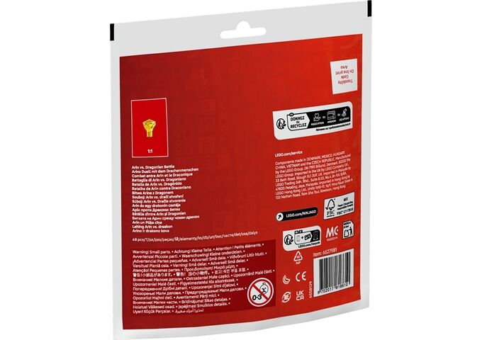 LEGO® NIN Arins Duell mit dem Drachenmens