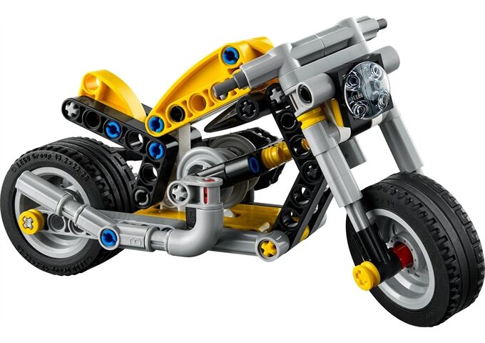 LEGO® Technic Gelbes Motorrad