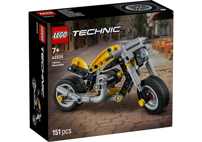 LEGO® Technic Gelbes Motorrad
