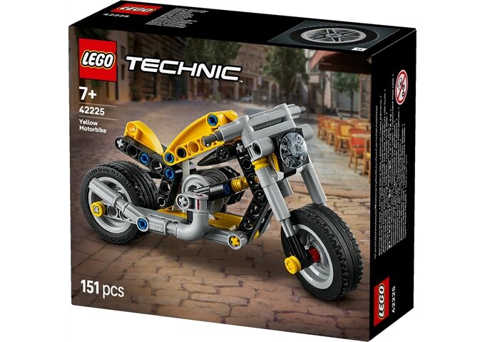 LEGO® Technic Gelbes Motorrad
