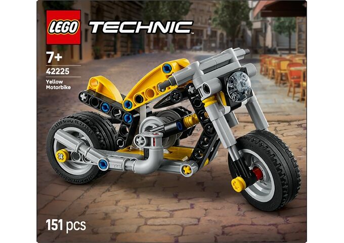 LEGO® Technic Gelbes Motorrad