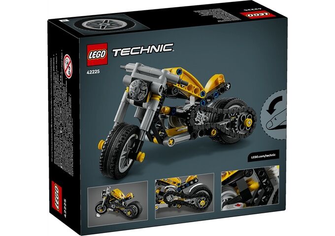 LEGO® Technic Gelbes Motorrad