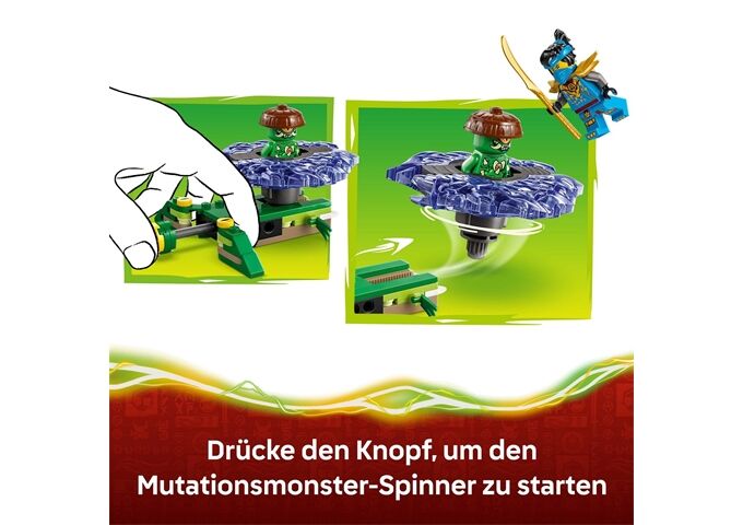 LEGO® Nin Nya Vs. Elementarmonster-Spinner