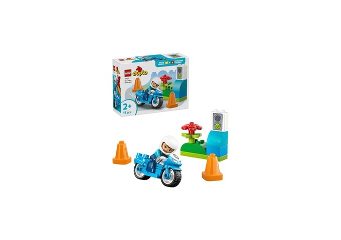 LEGO® Duplo Blaues Polizeimotorrad
