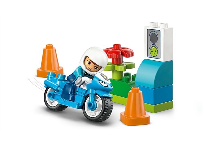 LEGO® Duplo Blaues Polizeimotorrad