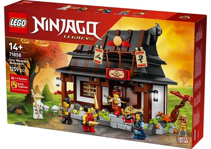 LEGO® Nin 15-Jähriges Jubiläum Der Vier-Waffen