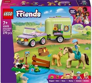 LEGO® Friends Pferd Und Fohlen Mit Pferdeanhän