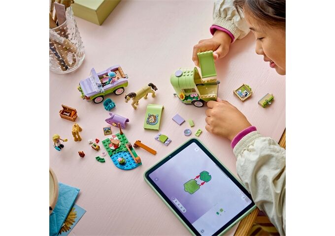 LEGO® Friends Pferd Und Fohlen Mit Pferdeanhän
