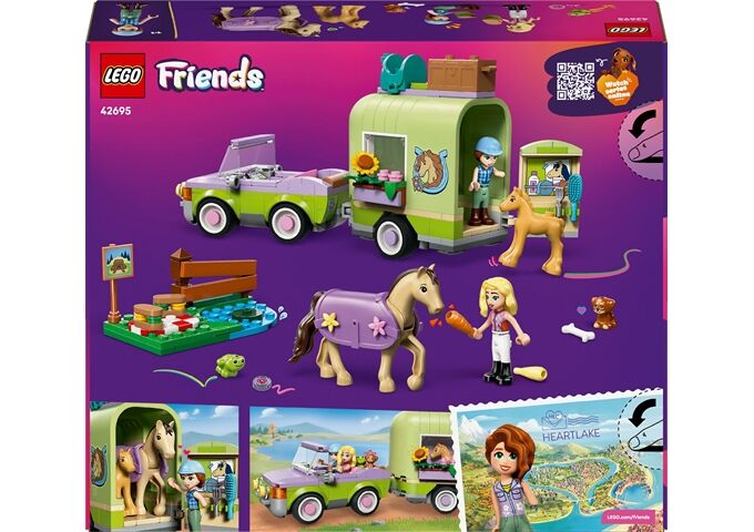 LEGO® Friends Pferd Und Fohlen Mit Pferdeanhän