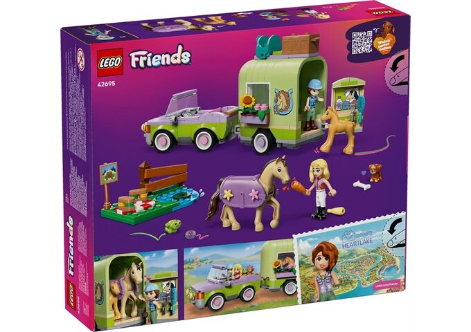 LEGO® Friends Pferd Und Fohlen Mit Pferdeanhän