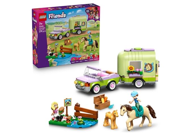 LEGO® Friends Pferd Und Fohlen Mit Pferdeanhän
