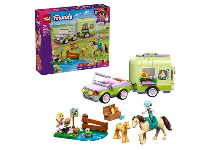 LEGO® Friends Pferd Und Fohlen Mit Pferdeanhän