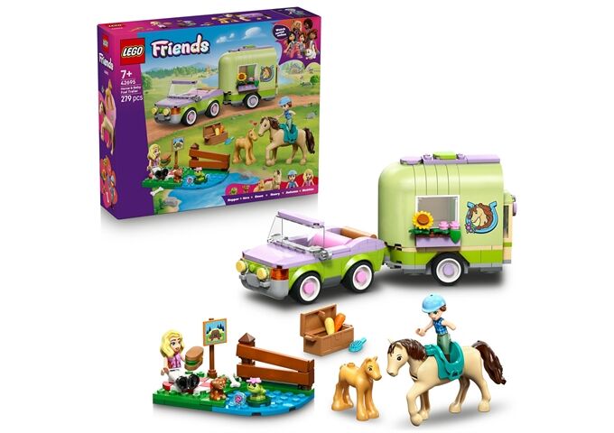 LEGO® Friends Pferd Und Fohlen Mit Pferdeanhän
