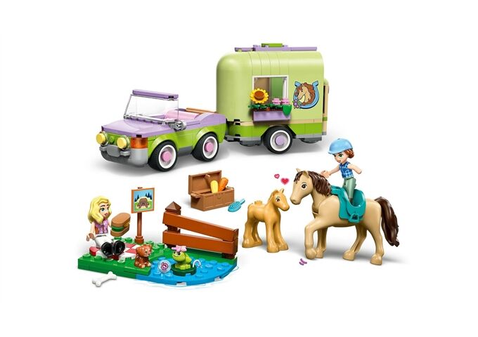 LEGO® Friends Pferd Und Fohlen Mit Pferdeanhän