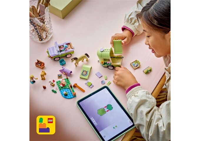 LEGO® Friends Pferd Und Fohlen Mit Pferdeanhän