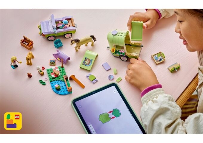 LEGO® Friends Pferd Und Fohlen Mit Pferdeanhän