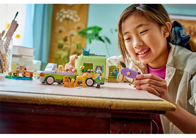 LEGO® Friends Pferd Und Fohlen Mit Pferdeanhän