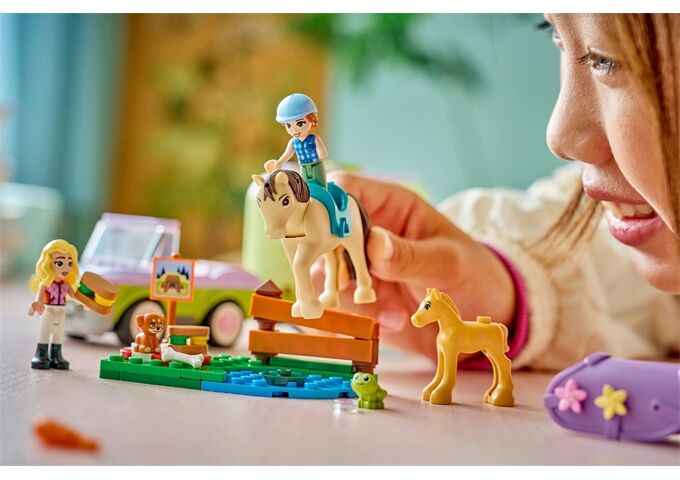 LEGO® Friends Pferd Und Fohlen Mit Pferdeanhän
