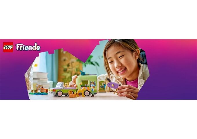 LEGO® Friends Pferd Und Fohlen Mit Pferdeanhän
