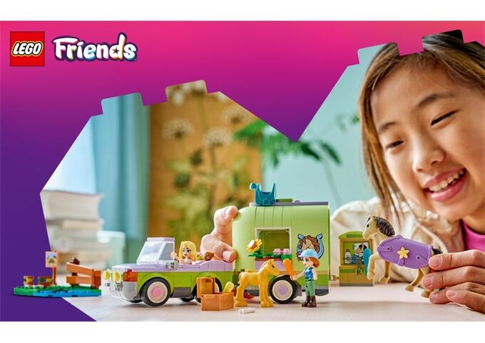 LEGO® Friends Pferd Und Fohlen Mit Pferdeanhän
