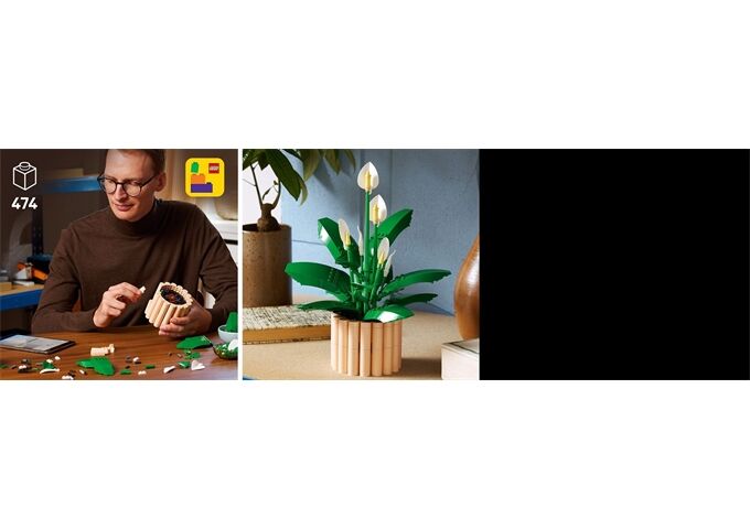 LEGO® Botanicals Friedenslilie