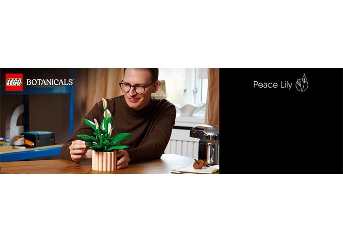 LEGO® Botanicals Friedenslilie