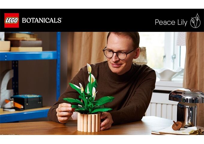 LEGO® Botanicals Friedenslilie