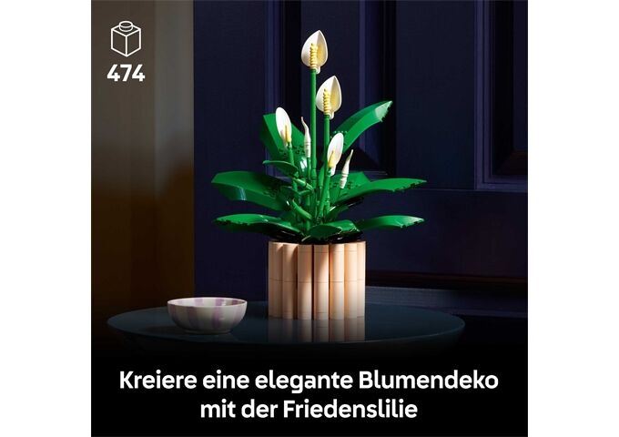 LEGO® Botanicals Friedenslilie