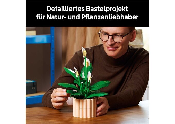 LEGO® Botanicals Friedenslilie