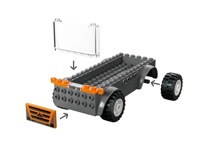 LEGO® City Motorradtransporter