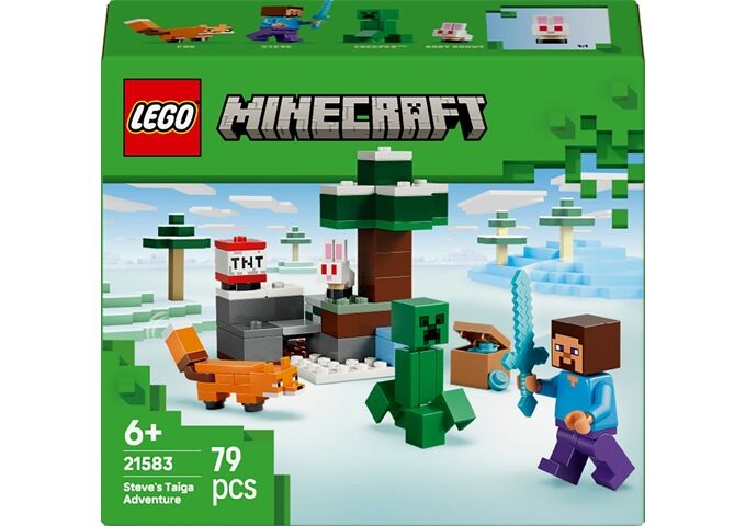 LEGO® Mcr Steves Abenteuer In Der Taiga