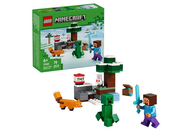 LEGO® Mcr Steves Abenteuer In Der Taiga