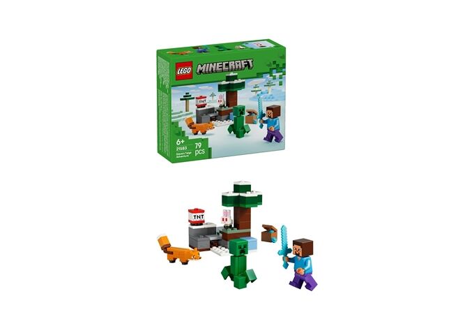 LEGO® Mcr Steves Abenteuer In Der Taiga