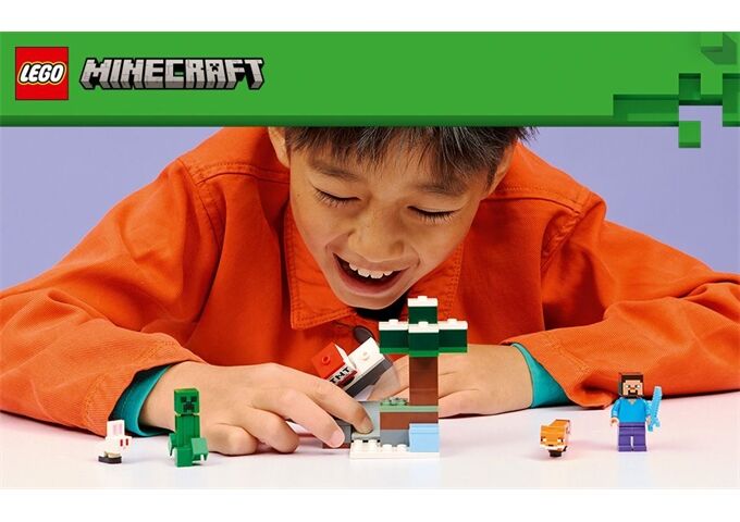 LEGO® Mcr Steves Abenteuer In Der Taiga