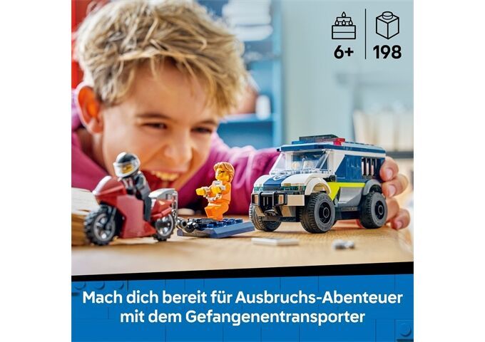LEGO® City Gefangenentransporter