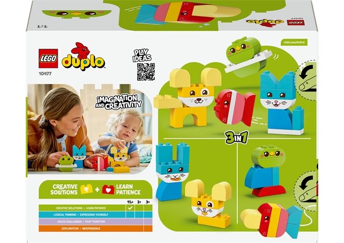 LEGO® Duplo 3-In-1 Kreative Tiere