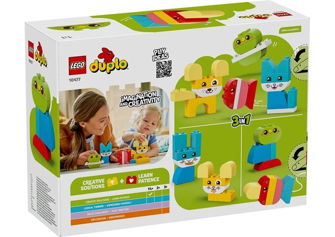 LEGO® Duplo 3-In-1 Kreative Tiere