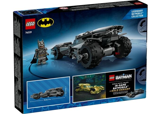 LEGO® Dc Batman vs. Superman: Batmobil