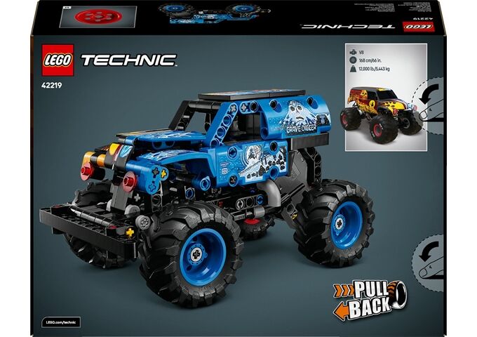 LEGO® Technic Monster Jam(TM) Grave Digger(TM) Feuer