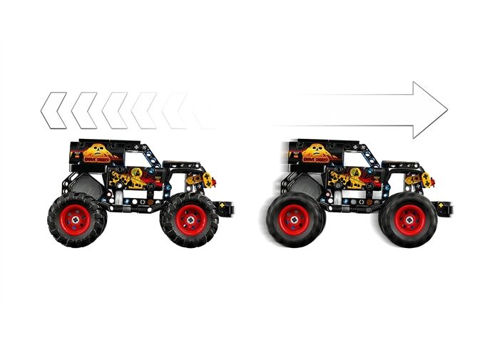 LEGO® Technic Monster Jam(TM) Grave Digger(TM) Feuer